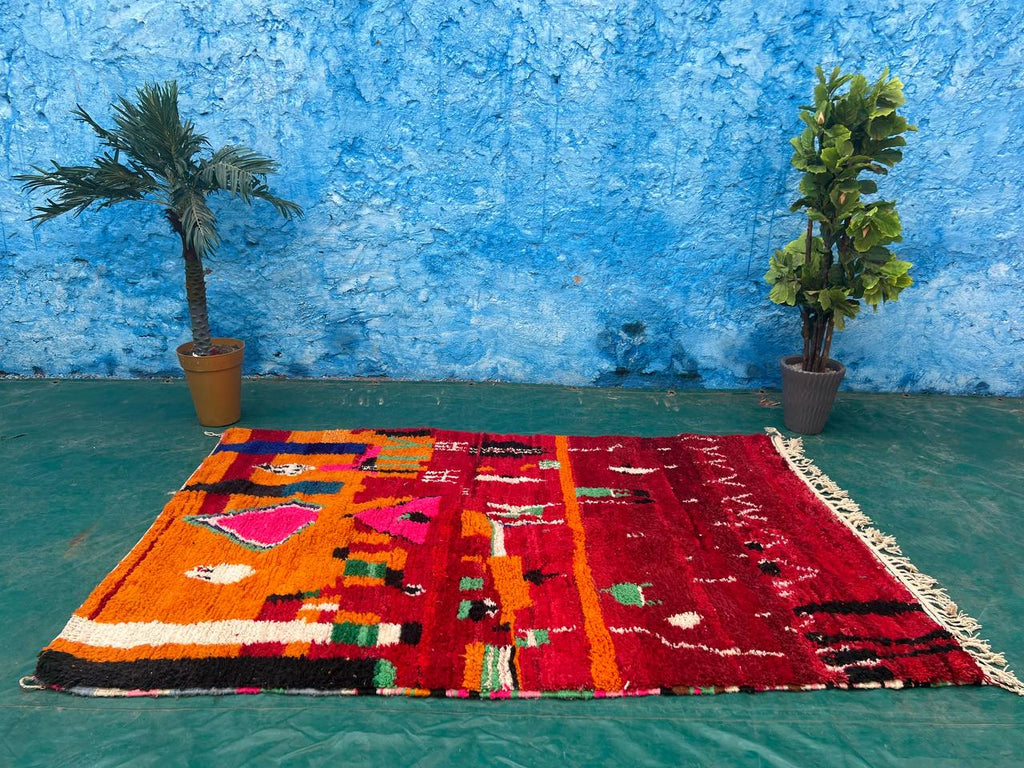 Handmade berber rug