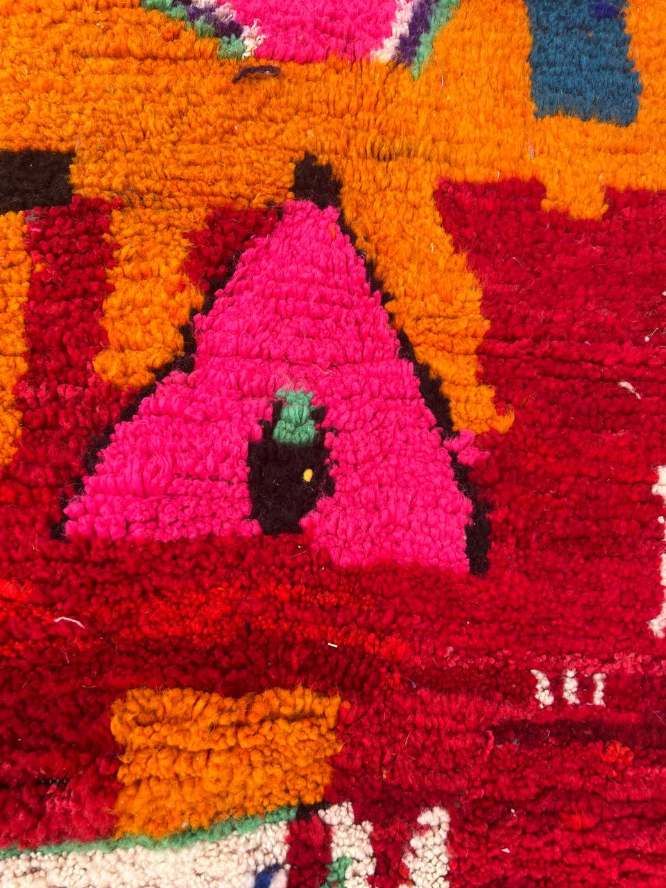Handmade berber rug